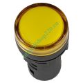(BLS10-ADDS-024-K05) Лампа AD-22DS LED-матрица d22мм желтый 24В AC/DC IEK