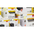 (BBT10-ABLF-K07) Кнопка ABLF-22 синий d22мм неон/240В1з+1р IEK