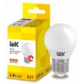 (LLA-G45-6-230-30-E27) Лампа LED ALFA G45 шар 6Вт 230В 3000К E27 IEK