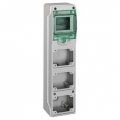 (13177) ЩИТОК KAEDRA IP65 4МОД.+3ОТВ.(ГОР.)