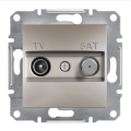 (EPH3400469) TV-SAT Р-ТКА КІНЦЕВА А ASFORA БРОНЗА
