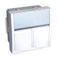 (ALB44326N) Р-КА S-ONE 2XRJ45 CAT 6 НЕЕКРАН ALTIRA
