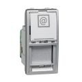 (MGU3.410.30) КОМП.РОЗЕТКА 1М.RJ45(КАТ.5Е)UTP