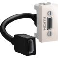 (MGU3.430.25) HDMI РОЗЕТКА 1М UNICA СЛ.К
