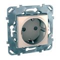 (MGU5.036.25ZD) РОЗЕТКА UNICA З ЗАЗЕМЛ.СЛ.К.