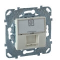 (MGU5.421.25ZD) РОЗЕТКА UNICA RJ-45 2М.СЛ.К.