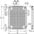 (NSYMR1210) МОНТАЖН.ПЛАТА ПЕРФОРОВАНА 1200X1000