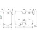 (NSYPMM127) МОНТАЖНА ПЛАТА 1250X700 ШАФИ SPACIAL