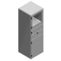 (NSYSF18680PC) ШАФА SF ДЛЯ ПК 1800x600x800