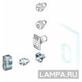 (NSYTC8ME) КВАДРАТНИЙ ВКЛАДИШ ЗАМКУ 8mm