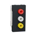 (NU343154) Розетка 3 RCA