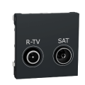 (NU345654) Розетка R-TV SAT прохід