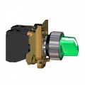 (XB4BK123B5) ПЕРЕМИКАЧ 2X90 LED ЗЕЛ.24В AC/DC