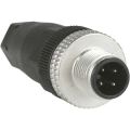 (XZCC12MDM40B) М12 ПРЯМ.РОЗ'ЄМ 4 ШТИРЯ