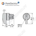 (ZB4BB4) РУЧКА БАГАТОНАПРАВЛЕНОГО ДЖОЙСТИКА