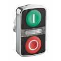 (ZB4BW7L3741) ГОЛОВКА МЕТАЛ.ПОДВ.+ LED