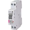 (2175812) Диффер. автоматический выкл. KZS 1M SUP B 10/0,01 тип A (6kA) (верхн.подкл.), ETI
