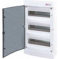 (1101307) Щит пласт. внутр. исп. ECM36PO MEDIA (4xRJ, розетка 230V, белая дверца), ETI