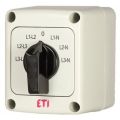 (4773200) Переключатель CS 10 66 PN (Ф./Л.напряж._корп./IP65_с/ч_10A), ETI