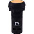 (4771462) Кнопка монобл. утопл. ECF-01-Y (1NC, желтая), ETI