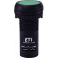 (4771451) Кнопка монобл. утопл. ECF-10-G (1NO, зеленая), ETI