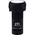 (4771455) Кнопка монобл. утопл. ECF-10-W (1NO, белая), ETI