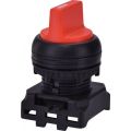 (4771432) Перекл. поворотн. EGS3I-NN024C-R (3-х поз., с фикс. 1-0-2, 45°, с модулем LED, 24V AC/DC, красный), ETI