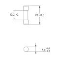 (6710307) Мини-предохранитель CH  5x20 HT  8A 250V, ETI