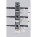 (1SEP102140R1244) 160A 3pole, botton hinged, w. hooked clamp, incl. 3x double cable clamp, ABB